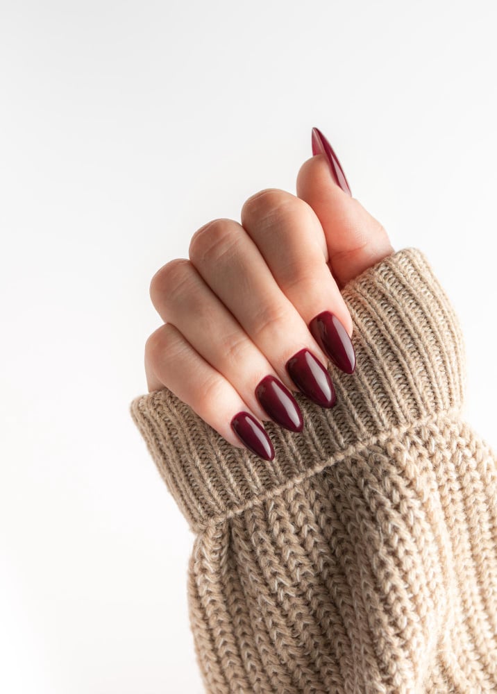 Red Gloss Nails