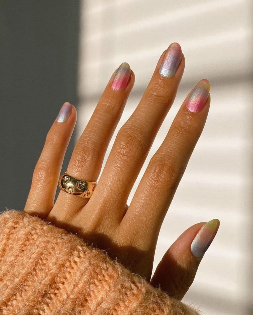Star Nails Ombre Nails